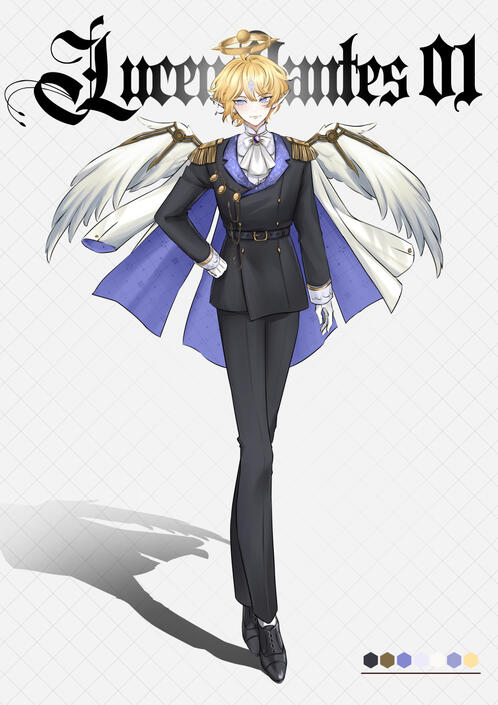 Character design for Zeradox